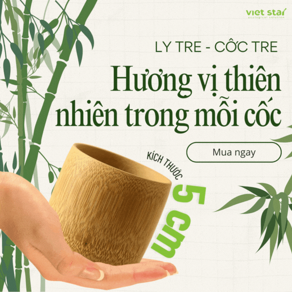 Ly tre cao 5Cm - Hương vị thiên nhiên trong mỗi cốc