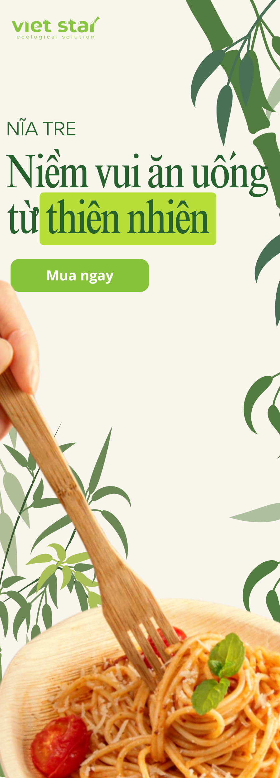 Nĩa tre - Niềm vui ăn uống từ thiên nhiên