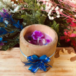 Dụng cụ đựng nến bằng tre