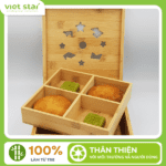 Hộp tre đựng bánh trung thu