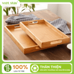 Khay đa năng tre