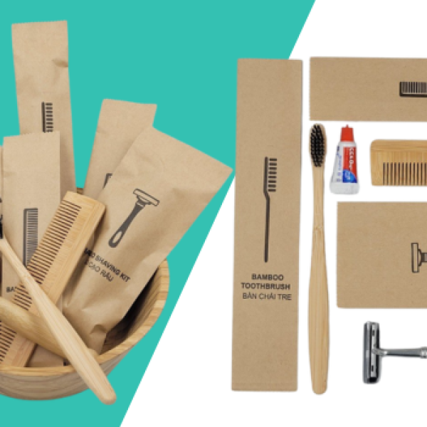 Bàn chải tre dùng 1 lần Đây là sản phẩm không thể thiếu trong khách sạn, giúp mang lại sự tiện nghi cho khách lưu trú